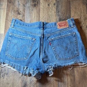 Levi's Classic Blue Jean Shorts